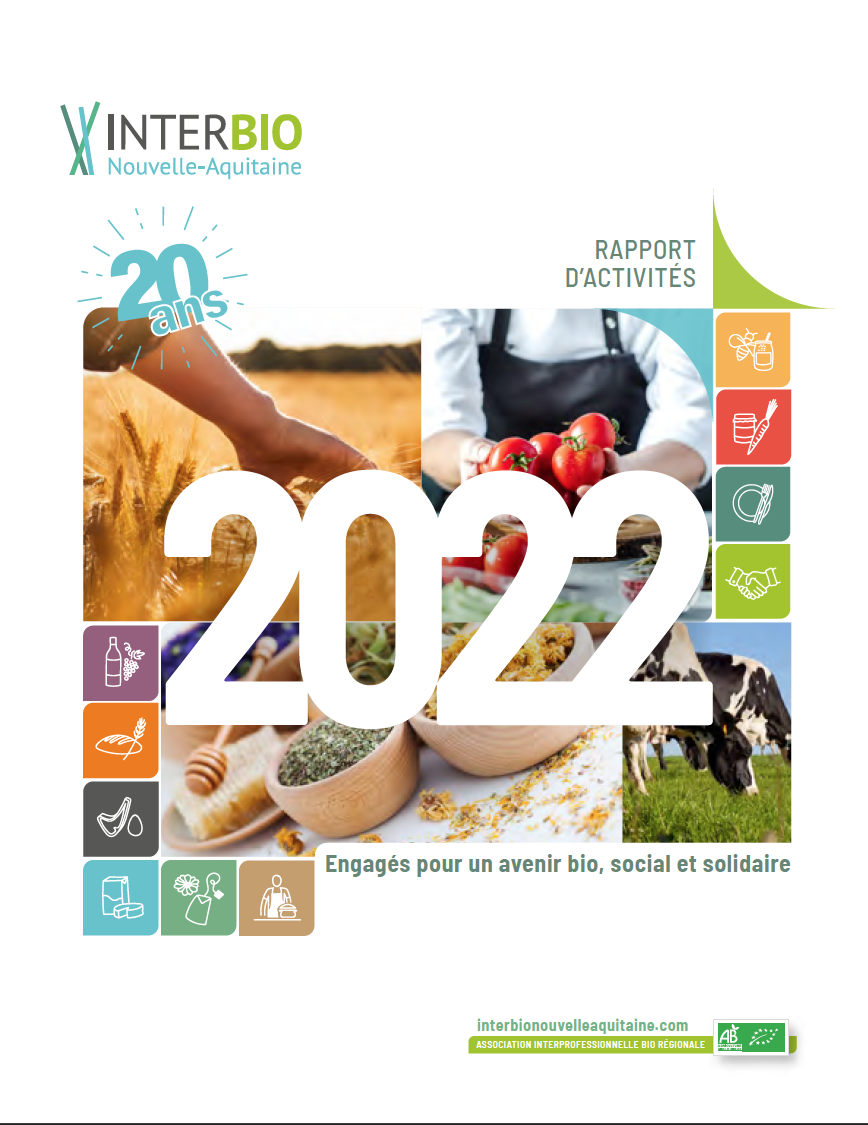Rapport d'activités 2022 INTERBIO Nouvelle-Aquitaine